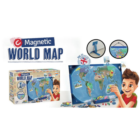 Buki France Magnetic World Map