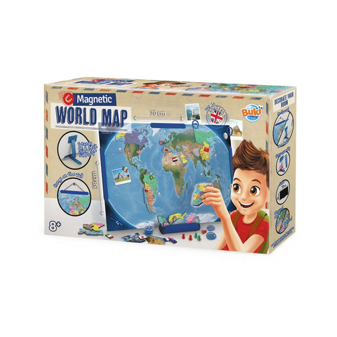 Buki France Magnetic World Map