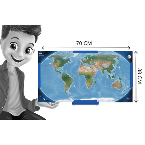 Buki France Magnetic World Map