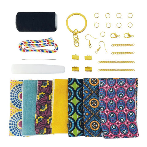 Buki France Wax Print Jewellery