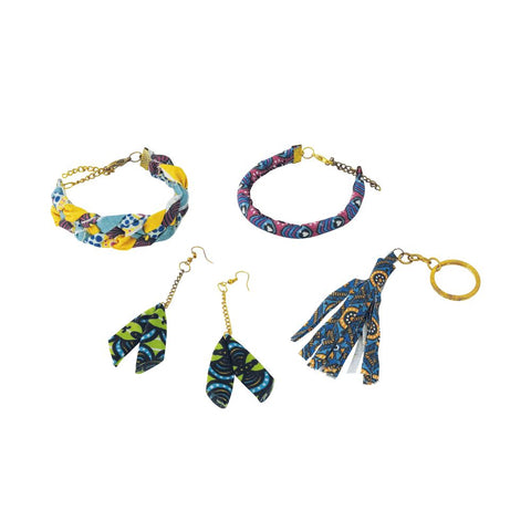 Buki France Wax Print Jewellery