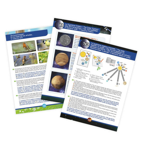 Buki France Telescope with Optical Glass & 15 Activities