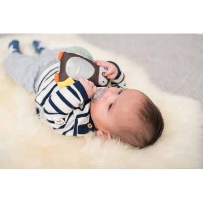 Taf toys prince the penguin baby soother sales