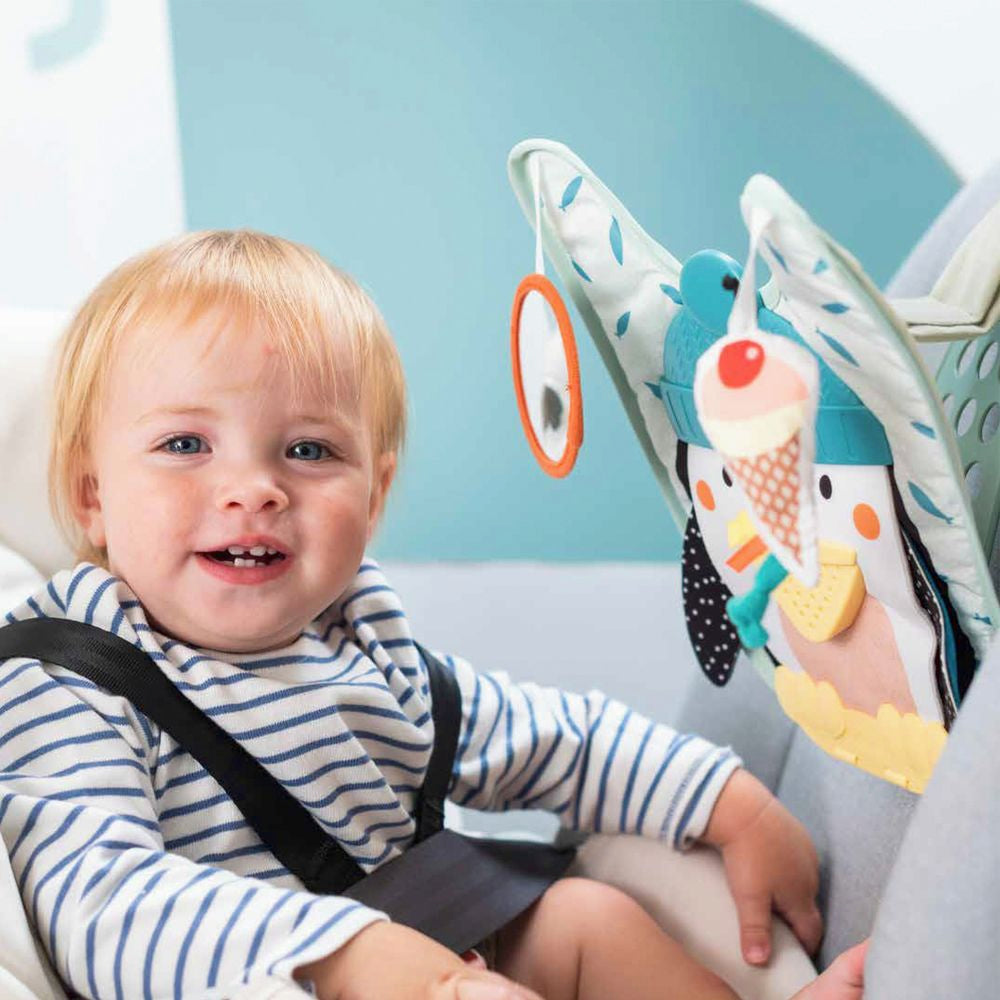 Play and kick car seat clearance toy