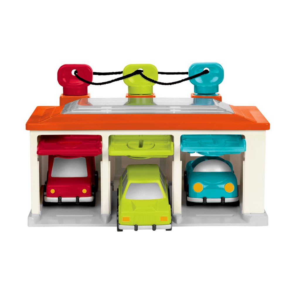 Battat 3 Car Garage Play Set Halilit