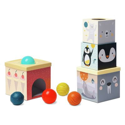 Taf Toys North Pole Ball Drop Stacker Halilit