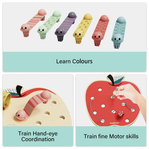 TOPBRIGHT Apple Worms