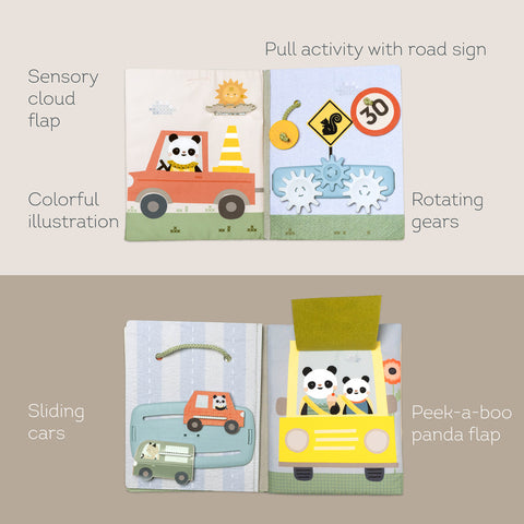 Taf Toys Tiny Traveller Busy Book