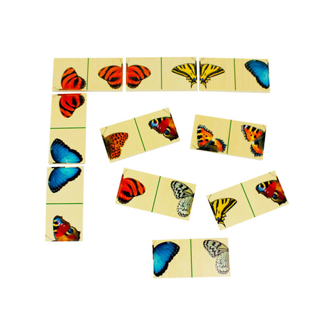 Doron Layeled Butterfly Domino Puzzle