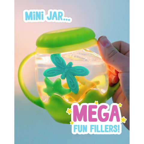 Glo Pals Mini Sensory Jar with Fillers