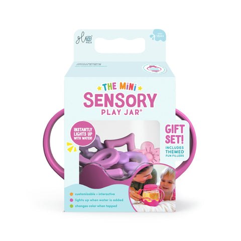 Glo Pals Mini Sensory Jar with Fillers
