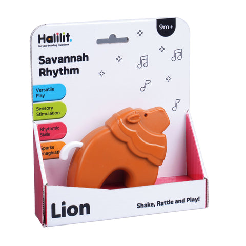 Halilit Savannah Rhythm Shaker - Lion