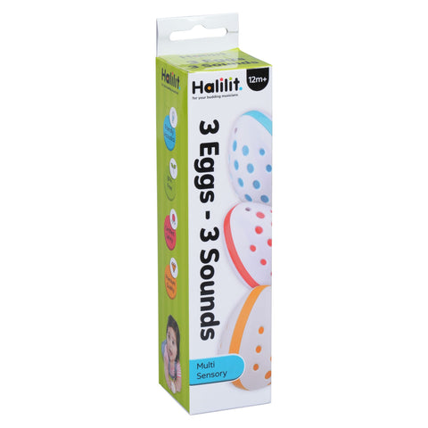 Halilit Egg Shakers 3 Pack