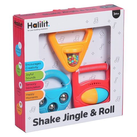 Halilit Shake, Jingle & Roll Gift Set