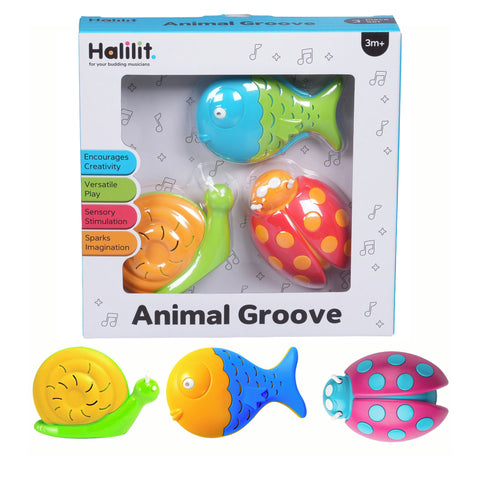 Halilit Animal Shaker Set
