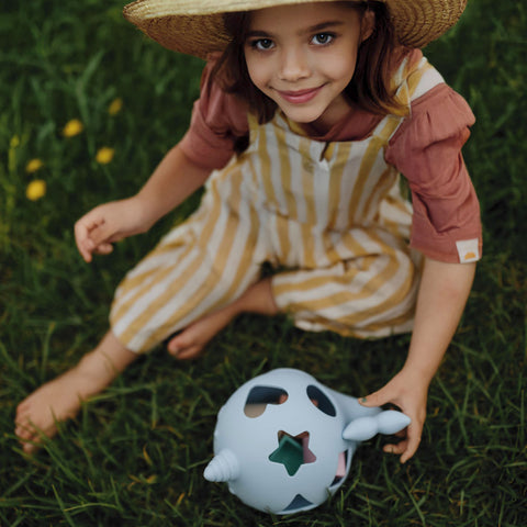 Jellystone Designs - Narwhal Shape Sorter - Pastel