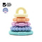 Jellystone Designs Rainbow Stacker & Teether - Pastel