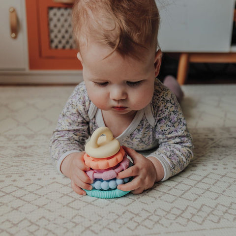 Jellystone Designs Rainbow Stacker & Teether