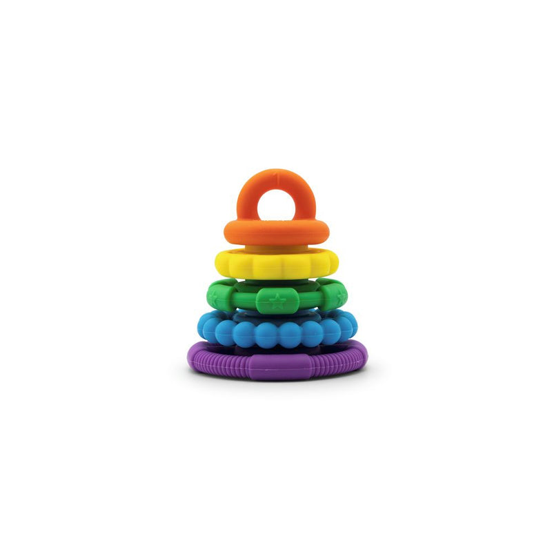 Jellystone Designs Rainbow Stacker & Teether - Rainbow