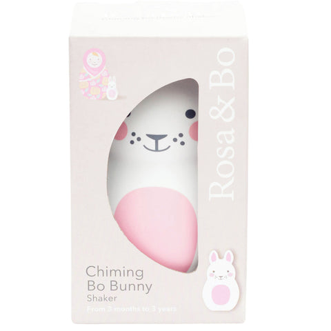 Rosa & Bo - Bo Bunny Chiming Shaker Pink