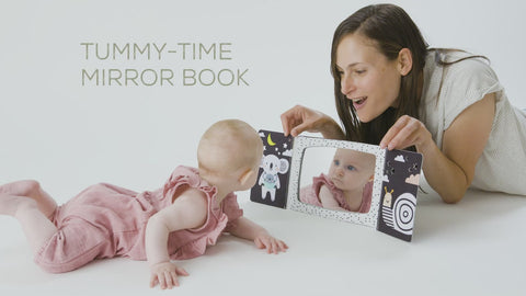 Taf Toys Tummy Time Mirror Book