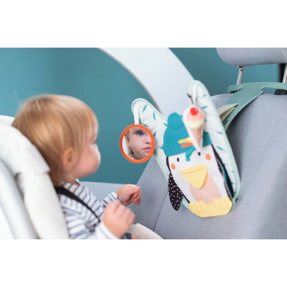 Play and kick car seat toy online