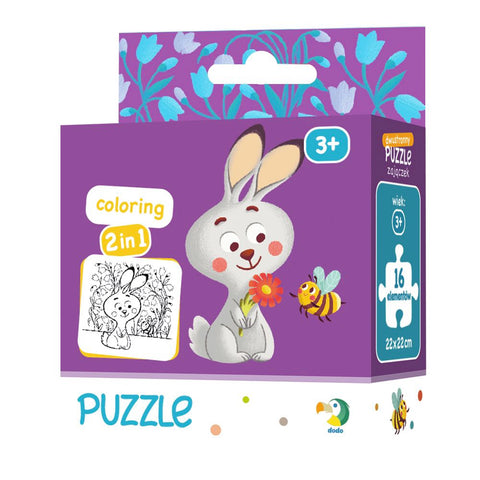 Dodo Colouring Puzzle 2 in 1 Leveret