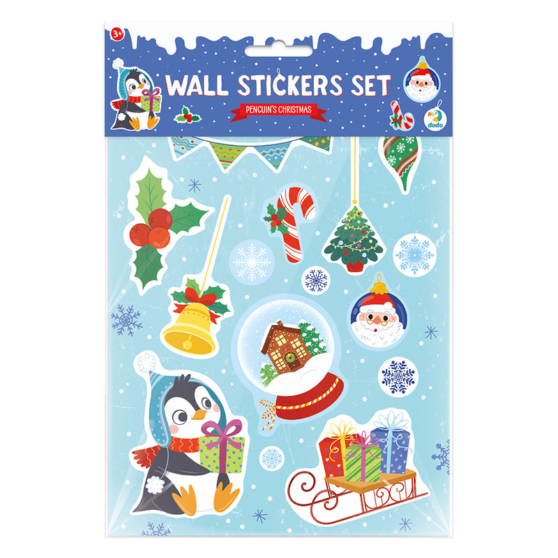 Dodo Wall Stickers Penguins Christmas