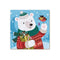 Dodo 2 in 1 Colouring Puzzle 'The Christmas Bear' (16pc)