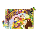 Dodo Frame Puzzle "Christmas with Hedgehog" 21 Pcs