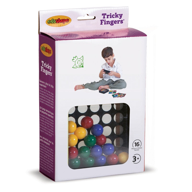 Eduplay 120015 Tricky Fingers - Gioco Educativo Di Destrezza E Concentrazione, Con 2 Scatole E 14 Carte Modello, Per Bambini Dai 3 Ai 99 Anni