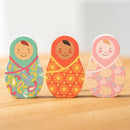 Rosa & Bo Collectable Woodlies Characters Girl