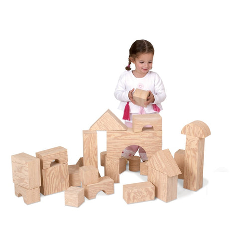 Edushape Big Wood-Like Foam Blocks