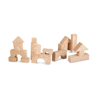 Edushape Big Wood-Like Foam Blocks