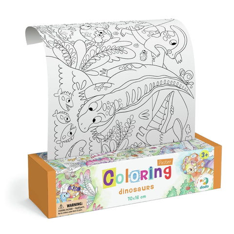 Dodo Colouring Poster Dinosaurs