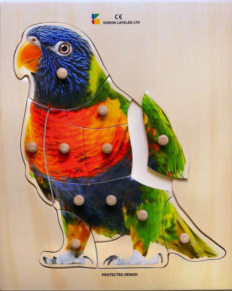 Doron Layeled Parrot Puzzle