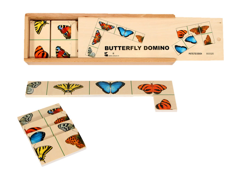 Doron Layeled Butterfly Domino Puzzle
