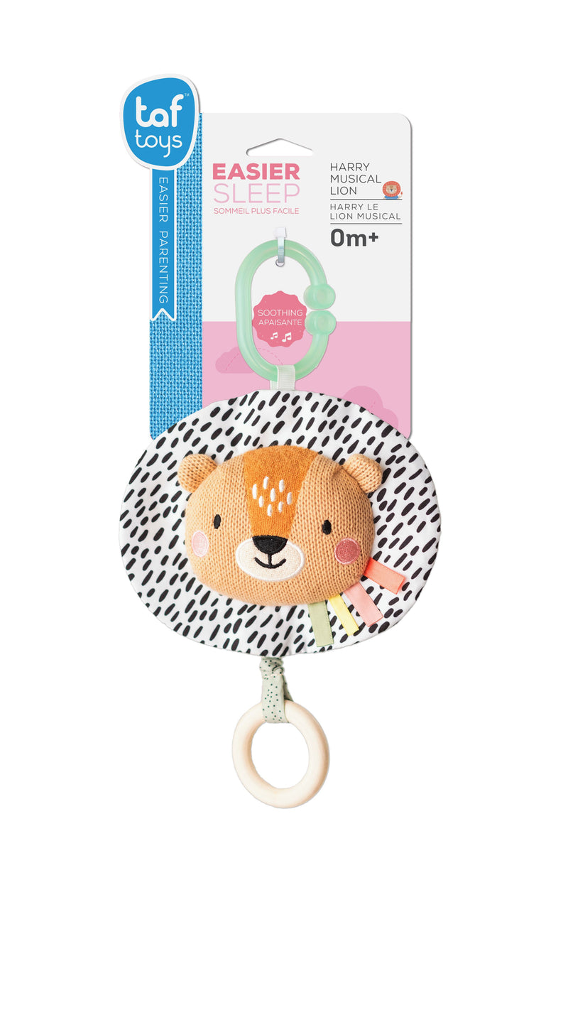 Taf Toys Harry The Lion Cymbal. Educational Sensory Musical Baby Toy which Includes, Teether and Crinkle Textures. Early Learning Gift. 0 Months +, Multicolour Taf Toys Harry The Lion Cymbal. Educational Sensory Musical Baby Toy which Includes, Teether and Crinkle Textures. Early Learning Gift. 0 Months +, Multicolour