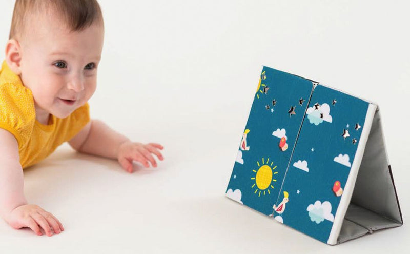 Taf Toys Tummy-Time Baby Mirror Book