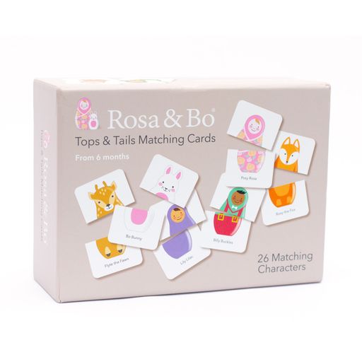 Rosa & Bo Tops & Tails Matching Game